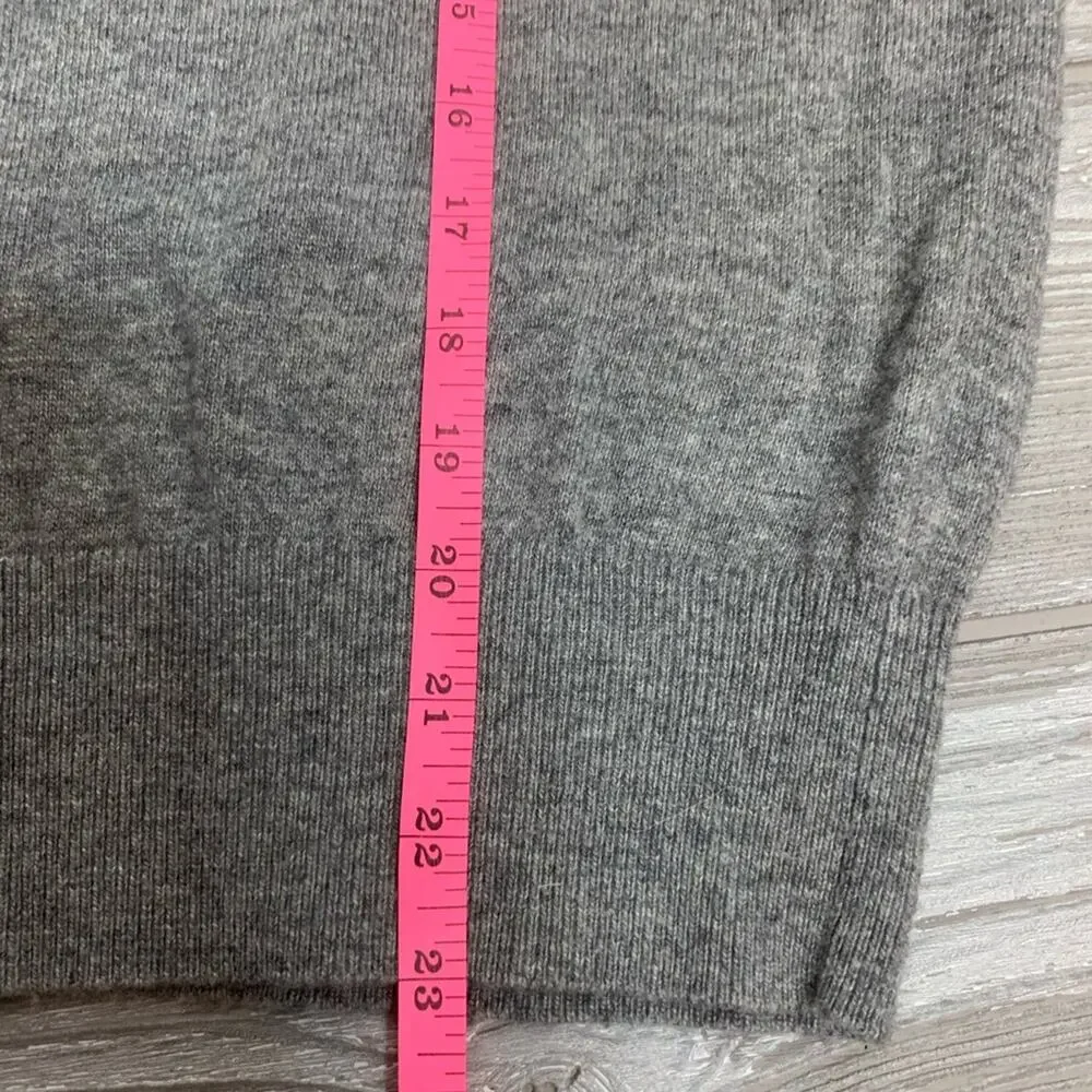 J. Crew ruffle sleeve sweater